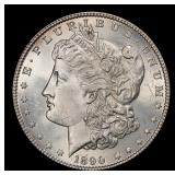 1890-p Morgan Dollar $1 Grades ms64