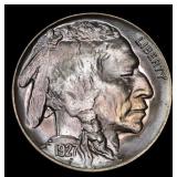 1927-p Buffalo Nickel 5c Grades ms65