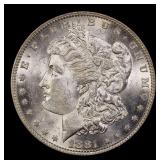 1881-o Morgan Dollar $1 Grades ms62