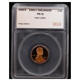 Rare 2009 US Silver Proof Set Graded pr70 DCAM By