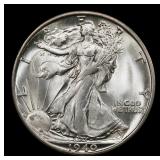 1940-s Walking Liberty Half Dollar Near Top Pop 50