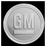 General Motors Logo (1967-2021) 1 oz .999 Silver R