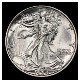 1934-d Walking Liberty Half Dollar 50c ms65 SEGS
