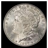 1897-s Morgan Dollar $1 Grades ms63