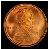 1909 VDB Lincoln Cent 1c Grades ms66 rd