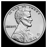 1 oz Silver Round - Lincoln Penny Style Round