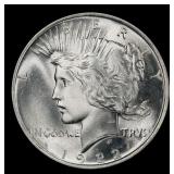 1922-p Peace Dollar Near Top Pop $1 ms66+ SEGS