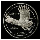 1994-P Pow Museum Proof Modern Commem Dollar $1 pr