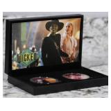 2 Coin Wicked Wizard of Oz Gold Plated Round Colle