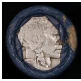 Buffalo Nickel Shotgun Roll in Old Bank Style 