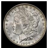 1900-p Morgan Dollar $1 Grades ms62+