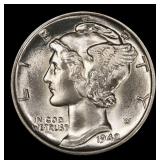 1942-p Mercury Dime TOP POP! 10c ms68+ FSB SEGS