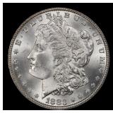 1883-p Morgan Dollar $1 Grades ms65