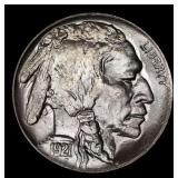 1921-p Buffalo Nickel 5c ms66 SEGS