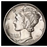 1941-d Mercury Dime 10c ms67 fsb SEGS