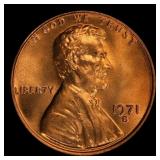 1971-s Lincoln Cent Near Top Pop 1c ms67 rd SEGS