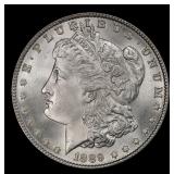1889-p Morgan Dollar $1 ms66 SEGS