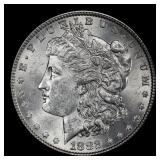 1882-p Morgan Dollar $1 Grades ms62+