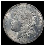 1921-d Morgan Dollar $1 Grades ms62+