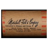 Rare RED Level MARSHALL FIELDS Unc Peace $1 Roll 2