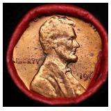 BU Shotgun Lincoln 1c roll, 1965-p 50 pcs Bank Wra