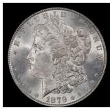 1879-p Morgan Dollar $1 Grades ms63
