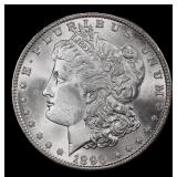 1896-p Morgan Dollar Near Top Pop! $1 ms67 SEGS