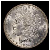 1904-o Morgan Dollar $1 Grades ms63