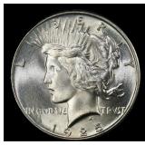 1925-p Peace Dollar Near Top Pop $1 ms67 SEGS