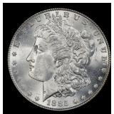 1885-p Morgan Dollar $1 Grades ms65
