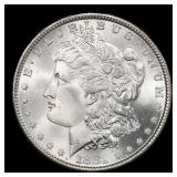 1881-p Morgan Dollar $1 Grades ms65