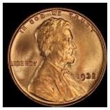 1932-p Lincoln Cent Near Top Pop! 1c ms66+ rd SEGS