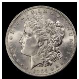 1904-o Morgan Dollar $1 Grades ms62+