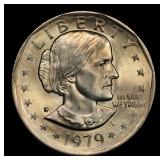 1979-d Susan B. Anthony Dollar Near Top Pop $1 ms6