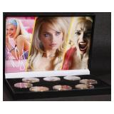8 Coin Margot Robbie Gold Plated Round Collection