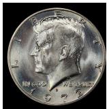 1972-d Kennedy Half Dollar Near Top Pop 50c ms67+