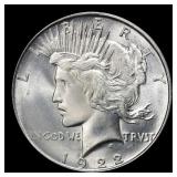 1922-d Peace Dollar Near Top Pop $1 ms66+ SEGS