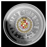 Cadillac 1906 & 1963 Colorized Logos Style - 1 oz