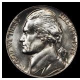 1975-p Jefferson Nickel Near Top Pop 5c ms66+ 5fs