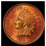 1899 Indian Cent . 1c ms66+ rd SEGS