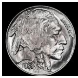 1938-d Buffalo Nickel Near Top Pop 5c ms68 SEGS