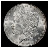 1889-p Morgan Dollar $1 Grades ms62+