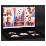 6 Coin James Gunn Superman Gold Plated Round Colle