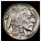 1935-d Buffalo Nickel 5c ms66 SEGS