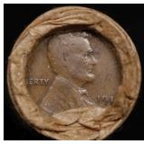 Lincoln Wheat Cent 1c Mixed Roll Orig Brandt McDon