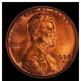 1938-d Lincoln Cent Near Top Pop 1c ms67 rd SEGS