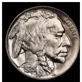1935-d Buffalo Nickel Near Top Pop 5c ms67 SEGS