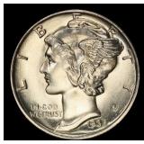 1939-s Mercury Dime Near Top Pop! 10c ms67+ SEGS
