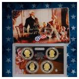 2007-2009 Presidential Dollar Proof Sets First  3