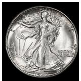 1941-s Walking Liberty Half Dollar Near Top Pop 50